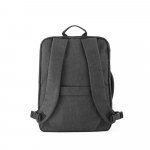 ALEXANDRIA. Mochila 2 em 1 para notebook (15.6") em 600D (14 L) - Cinza escuro