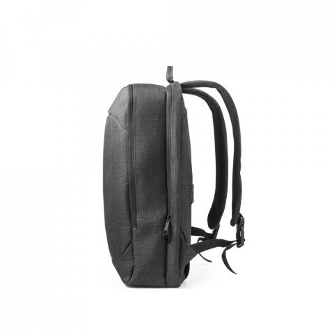 ALEXANDRIA. Mochila 2 em 1 para notebook (15.6") em 600D (14 L) - Cinza escuro