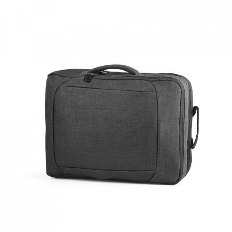 ALEXANDRIA. Mochila 2 em 1 para notebook (15.6") em 600D (14 L) - Cinza escuro