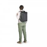 ALEXANDRIA. Mochila 2 em 1 para notebook (15.6") em 600D (14 L) - Cinza escuro