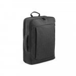 ALEXANDRIA. Mochila 2 em 1 para notebook (15.6") em 600D (14 L) - Cinza escuro