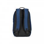 MANCHESTER. Mochila em poli&eacute;ster reciclado 290T e sarja com compartimento para sapatos (25 L) - Azul