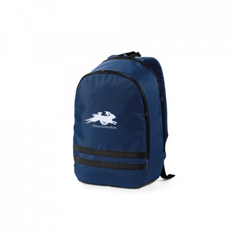 MANCHESTER NOTE. Mochila para notebook (15") em poli&eacute;ster reciclado 290T (18 L) - Azul