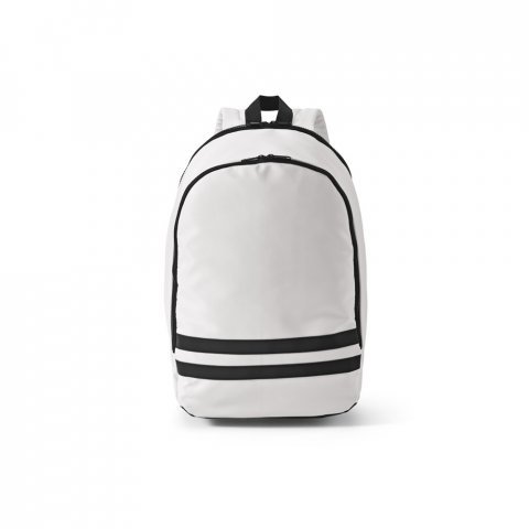 MANCHESTER NOTE. Mochila para notebook (15") em poli&eacute;ster reciclado 290T (18 L) - Branco