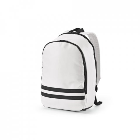 MANCHESTER NOTE. Mochila para notebook (15") em poli&eacute;ster reciclado 290T (18 L) - Branco