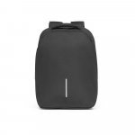 AUCKLAND. Mochila com sistema antiroubo para notebook (15.6") em 600D e ripstop (17 L) - Preto