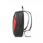 LIMA. Mochila em 600D com detalhes em ripstop colorido (16 L) - Vermelho
