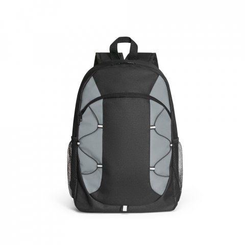 LIMA. Mochila em 600D com detalhes em ripstop colorido (16 L) - Cinza