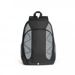 LIMA. Mochila em 600D com detalhes em ripstop colorido (16 L) - Cinza