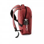 ANTWERP. Mochila para notebook (15") em 600D de alta densidade (17 L) - Vermelho