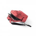 ANTWERP. Mochila para notebook (15") em 600D de alta densidade (17 L) - Vermelho