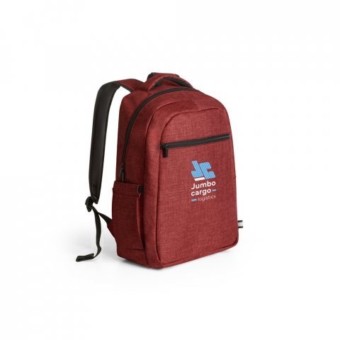 ANTWERP. Mochila para notebook (15") em 600D de alta densidade (17 L) - Vermelho