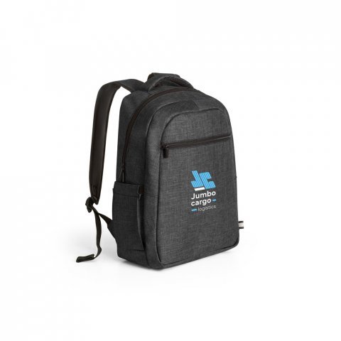 ANTWERP. Mochila para notebook (15") em 600D de alta densidade (17 L) - Cinza escuro