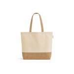 MALDIVAS CASUAL. Sacola em 70% algod&atilde;o reciclado e 30% poli&eacute;ster reciclado (220 g/m&sup2;) com base em juta - Natural claro