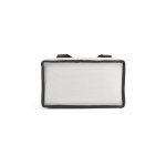 VENEZA. Sacola t&eacute;rmica em poli&eacute;ster reciclado 600D com isolamento em PEVA 9.5 L - Branco