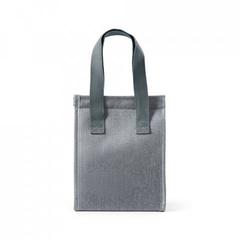 ALBANIA. Bolsa t&eacute;rmica em 300D de alta densidade 2.5 L - Cinza claro