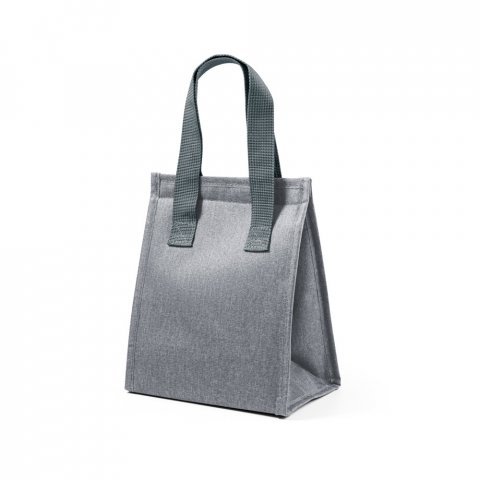 ALBANIA. Bolsa t&eacute;rmica em 300D de alta densidade 2.5 L - Cinza claro
