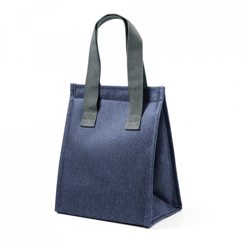 ALBANIA LARGE. Bolsa t&eacute;rmica em 300D de alta densidade  6 L - Azul