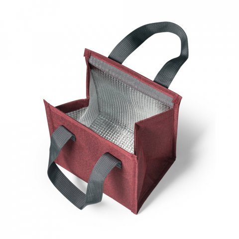 ALBANIA LARGE. Bolsa t&eacute;rmica em 300D de alta densidade  6 L - Vermelho