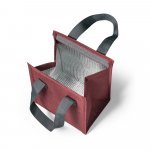 ALBANIA LARGE. Bolsa t&eacute;rmica em 300D de alta densidade  6 L - Vermelho