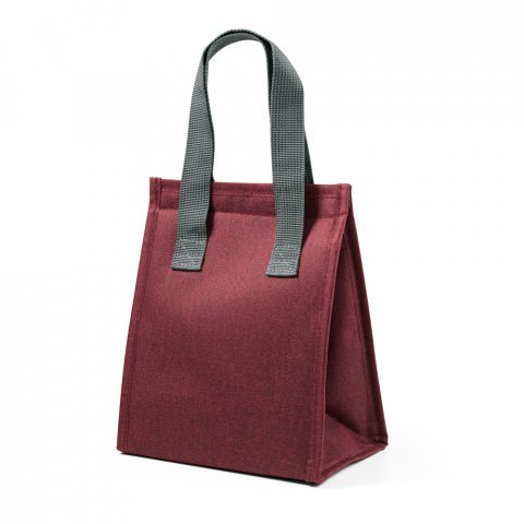 ALBANIA LARGE. Bolsa t&eacute;rmica em 300D de alta densidade  6 L - Vermelho