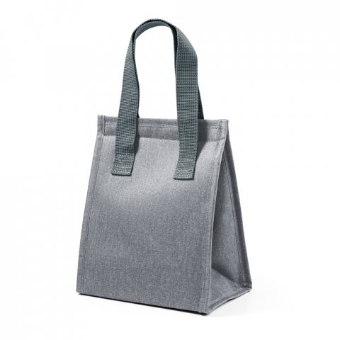ALBANIA LARGE. Bolsa t&eacute;rmica em 300D de alta densidade  6 L - Cinza claro
