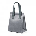 ALBANIA LARGE. Bolsa t&eacute;rmica em 300D de alta densidade  6 L - Cinza claro