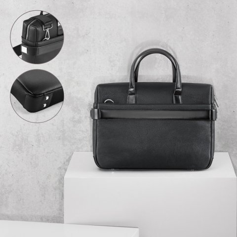 EMPIRE SUITCASE II. Pasta executiva em c.sint&eacute;tico para port&aacute;til 15.6&rdquo;