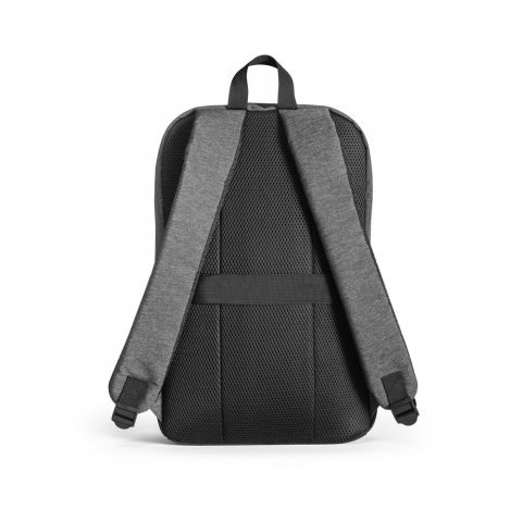 DOUALA. Mochila para notebook (15.6") em 300D 2Tone de alta densiade 2Tone em nylon (17 L) - Preto