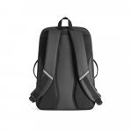 KAMPALA. Mochila para notebook (17.3") em 900D poli&eacute;ster reciclado de alta densidade com revestimento resistente &agrave; agua  (21 L) - Preto