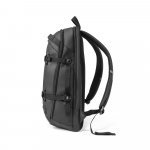 KAMPALA. Mochila para notebook (17.3") em 900D poli&eacute;ster reciclado de alta densidade com revestimento resistente &agrave; agua  (21 L) - Preto