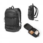 KAMPALA. Mochila para notebook (17.3") em 900D poli&eacute;ster reciclado de alta densidade com revestimento resistente &agrave; agua  (21 L)