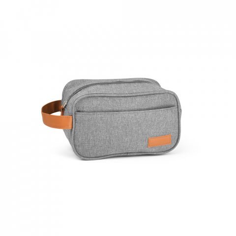 TAHAA. Bolsa de cosm&eacute;ticos em 600D - Cinza