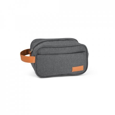 TAHAA. Bolsa de cosm&eacute;ticos em 600D - Cinza escuro