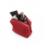 ARUBA. Bolsa de cosm&eacute;ticos em 300D - Vermelho
