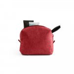 ARUBA. Bolsa de cosm&eacute;ticos em 300D - Vermelho