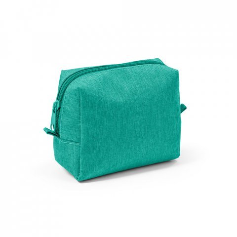 ARUBA. Bolsa de cosm&eacute;ticos em 300D - Verde turquesa