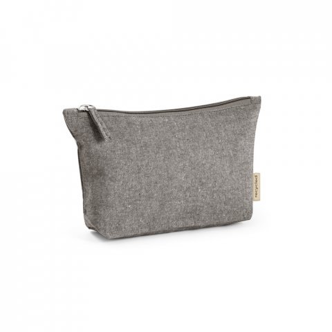 SAMOSIR M. Bolsa multifun&ccedil;&otilde;es em 70% algod&atilde;o reciclado e 30% poli&eacute;ster reciclado (140 g/m&sup2;) - Preto