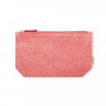 SAMOSIR M. Bolsa multifun&ccedil;&otilde;es em 70% algod&atilde;o reciclado e 30% poli&eacute;ster reciclado (140 g/m&sup2;) - Vermelho