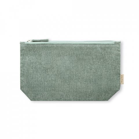 SAMOSIR M. Bolsa multifun&ccedil;&otilde;es em 70% algod&atilde;o reciclado e 30% poli&eacute;ster reciclado (140 g/m&sup2;) - Verde escuro