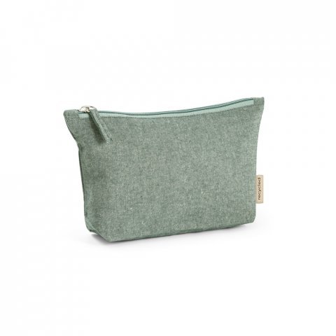 SAMOSIR M. Bolsa multifun&ccedil;&otilde;es em 70% algod&atilde;o reciclado e 30% poli&eacute;ster reciclado (140 g/m&sup2;) - Verde escuro