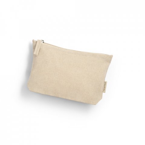 SAMOSIR M. Bolsa multifun&ccedil;&otilde;es em 70% algod&atilde;o reciclado e 30% poli&eacute;ster reciclado (140 g/m&sup2;) - Natural