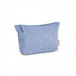 SAMOSIR L. Bolsa multifun&ccedil;&otilde;es em 70% algod&atilde;o reciclado e 30% poli&eacute;ster reciclado (140 g/m&sup2;) - Azul