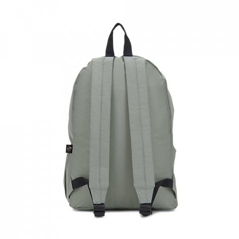 ROSARIO. Mochila em poli&eacute;ster reciclado 600D com bolso frontal espa&ccedil;oso (20 L) - Cinza claro