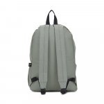 ROSARIO. Mochila em poli&eacute;ster reciclado 600D com bolso frontal espa&ccedil;oso (20 L) - Cinza claro