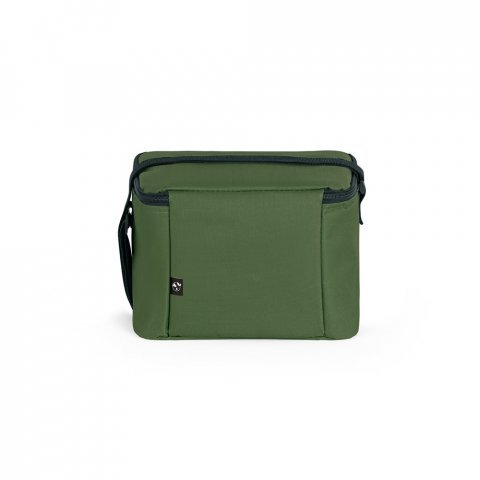 CANCUN. Cooler. Bolsa t&eacute;rmica em poli&eacute;ster reciclado 600D com interior forrado em PEVA 7 L - Verde escuro