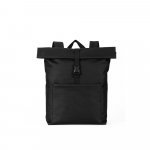 ATENAS. Mochila para computador port&aacute;til (17.3") em 600D (21 L) - Preto