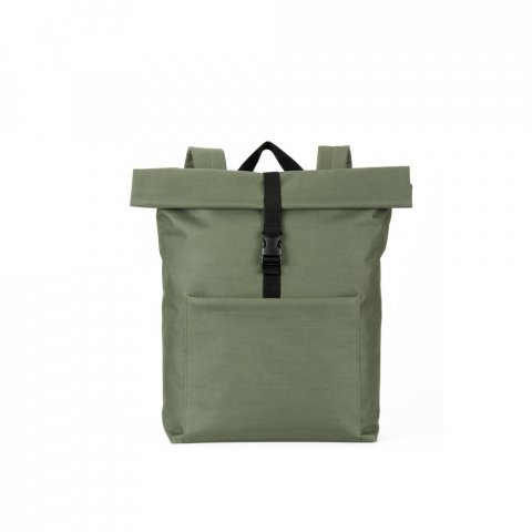 ATENAS. Mochila para computador port&aacute;til (17.3") em 600D (21 L) - Verde escuro
