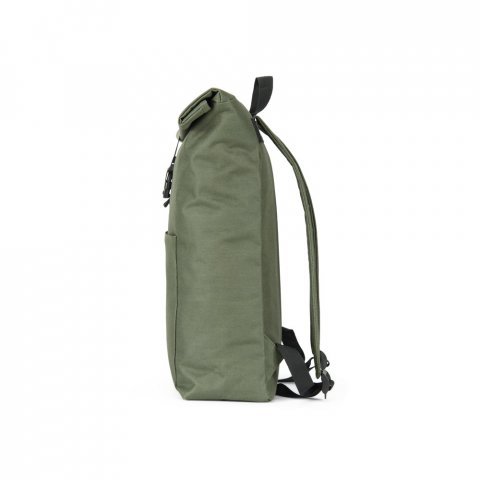 ATENAS. Mochila para computador port&aacute;til (17.3") em 600D (21 L) - Verde escuro