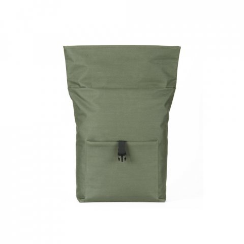ATENAS. Mochila para computador port&aacute;til (17.3") em 600D (21 L) - Verde escuro